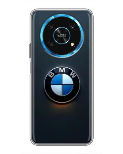 Чехол для Huawei Honor Magic 6 Lite 5G с картинкой «Логотип BMW — минимализм»