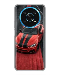 Чехол для Huawei Honor Magic 6 Lite 5G с картинкой «BMW на красной дорожке»