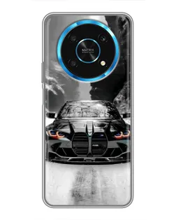 Чохол для Huawei Honor Magic 6 Lite 5G з картинкою «BMW — акварельний дрифт» Чохол для Huawei Honor Magic 6 Lite 5G з картинкою «BMW — акварельний дрифт»