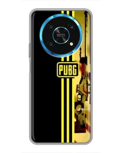 Чехол для Huawei Honor Magic 6 Lite 5G с картинкой «PUBG — камуфляжный шлем»
