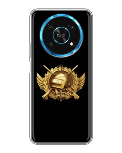 Чехол для Huawei Honor Magic 6 Lite 5G с картинкой «PUBG — оранжевый градиент»