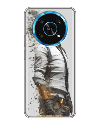 Чехол для Huawei Honor Magic 6 Lite 5G с картинкой «PUBG — боец в пыли»