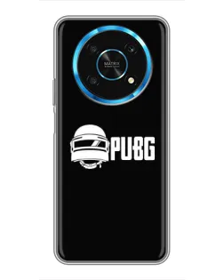 Чехол для Huawei Honor Magic 6 Lite 5G с картинкой «PUBG — классический лого»