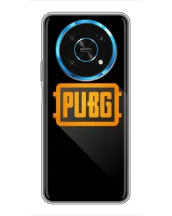 Чехол для Huawei Honor Magic 6 Lite 5G с картинкой «PUBG — рамка лого»