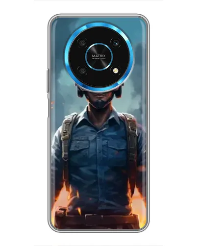 Чехол для Huawei Honor Magic 6 Lite 5G с картинкой «PUBG — реалистичный герой»