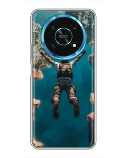 Чехол для Huawei Honor Magic 6 Lite 5G с картинкой «PUBG — свободное падение»