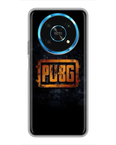 Чехол для Huawei Honor Magic 6 Lite 5G с картинкой «PUBG — золотой логотип»