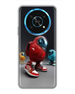 Чехол для Huawei Honor Magic 6 Lite 5G с картинкой «Among Us — 3D стиль»
