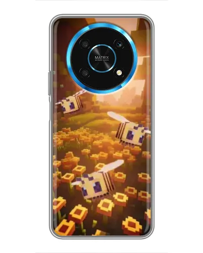 Чехол для Huawei Honor Magic 6 Lite 5G с картинкой «Поле подсолнухов»