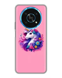 Чехол для Huawei Honor Magic 6 Lite 5G с картинкой «Сказочный единорог»