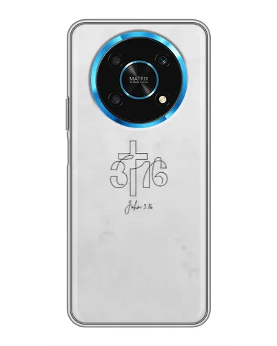 Чехол для Huawei Honor Magic 6 Lite 5G с картинкой «Иоанна 3:16 Крест» Чехол для Huawei Honor Magic 6 Lite 5G с картинкой «Иоанна 3:16 Крест»