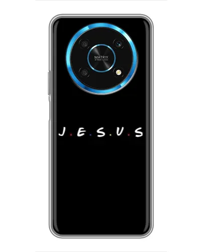Чехол для Huawei Honor Magic 6 Lite 5G с картинкой «Точки веры J.E.S.U.S.» Чехол для Huawei Honor Magic 6 Lite 5G с картинкой «Точки веры J.E.S.U.S.»