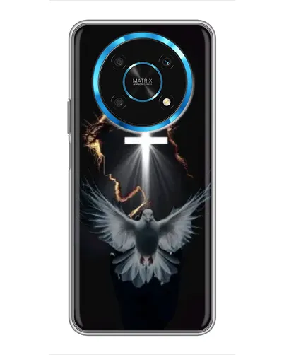 Чехол для Huawei Honor Magic 6 Lite 5G с картинкой «Голубь и Свет» Чехол для Huawei Honor Magic 6 Lite 5G с картинкой «Голубь и Свет»