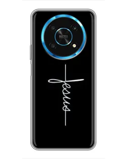 Чехол для Huawei Honor Magic 6 Lite 5G с картинкой «Тонкая линия веры»