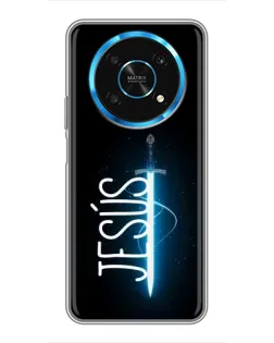 Чехол для Huawei Honor Magic 6 Lite 5G с картинкой «Меч Духа Jesus»