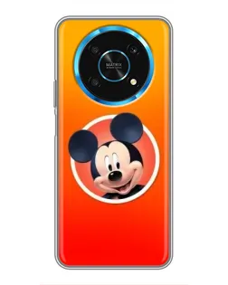 Чехол для Huawei Honor Magic 6 Lite 5G с картинкой «Mickey в круге»