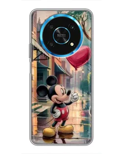 Чехол для Huawei Honor Magic 6 Lite 5G с картинкой «Микки и шарик-сердце»