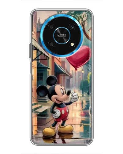 Чехол для Huawei Honor Magic 6 Lite 5G с картинкой «Микки и шарик-сердце»