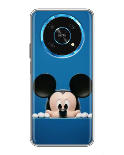 Чехол для Huawei Honor Magic 6 Lite 5G с картинкой «Микки выглядывает»
