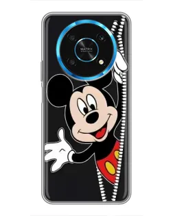 Чехол для Huawei Honor Magic 6 Lite 5G с картинкой «Микки раздвигает стены»