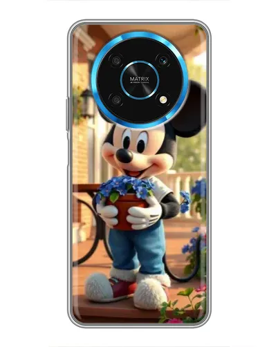 Чехол для Huawei Honor Magic 6 Lite 5G с картинкой «Микки садовод»