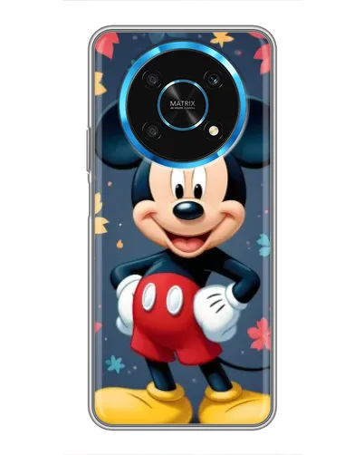 Чехол для Huawei Honor Magic 6 Lite 5G с картинкой «Осенний Mickey Mouse»
