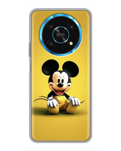 Чехол для Huawei Honor Magic 6 Lite 5G с картинкой «Микки на желтом»