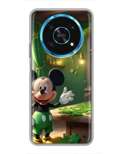 Чехол для Huawei Honor Magic 6 Lite 5G с картинкой «Микки в мастерской»