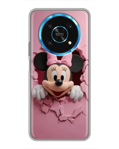 Чехол для Huawei Honor Magic 6 Lite 5G с картинкой «Минни сквозь стену»