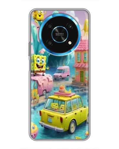 Чехол для Huawei Honor Magic 6 Lite 5G с картинкой «Монстр-трак приключения»