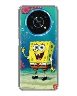 Чехол для Huawei Honor Magic 6 Lite 5G с картинкой «Подводный привет»