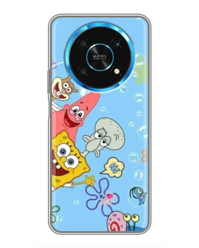 Чехол для Huawei Honor Magic 6 Lite 5G с картинкой «Веселые пузырьки»