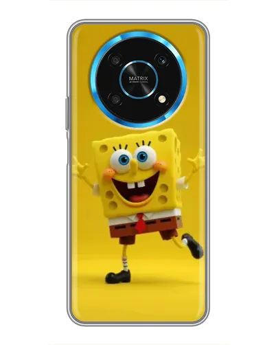Чехол для Huawei Honor Magic 6 Lite 5G с картинкой «Позитивный Губка Боб»