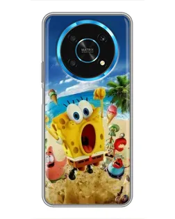 Чехол для Huawei Honor Magic 6 Lite 5G с картинкой «Развлечения на пляже»
