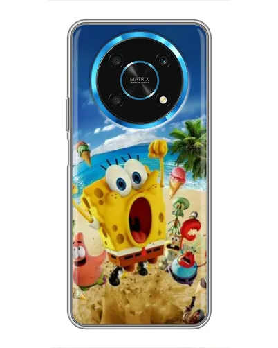 Чехол для Huawei Honor Magic 6 Lite 5G с картинкой «Развлечения на пляже»