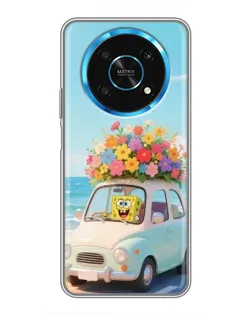 Чехол для Huawei Honor Magic 6 Lite 5G с картинкой «Автомобильное путешествие»