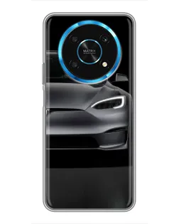 Чехол для Huawei Honor Magic 6 Lite 5G с картинкой «Tesla Model S Look»