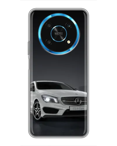 Чехол для Huawei Honor Magic 6 Lite 5G с картинкой «Mercedes AMG GT Silver»