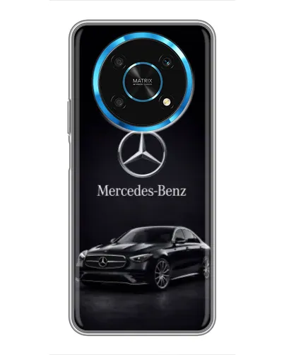 Чехол для Huawei Honor Magic 6 Lite 5G с картинкой «Mercedes — решетка радиатора»