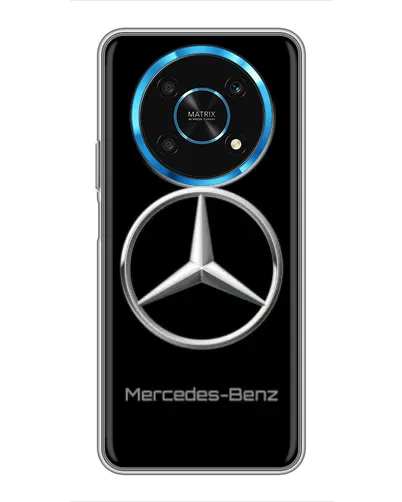 Чехол для Huawei Honor Magic 6 Lite 5G с картинкой «Mercedes Silver Logo»