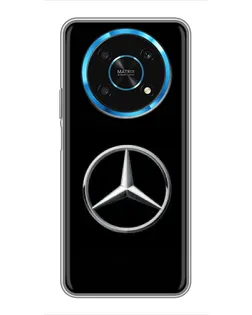 Чехол для Huawei Honor Magic 6 Lite 5G с картинкой «Mercedes классический лого»