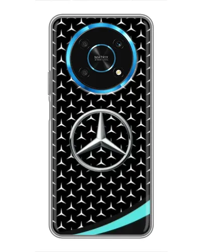 Чехол для Huawei Honor Magic 6 Lite 5G с картинкой «Mercedes — бирюзовый акцент»