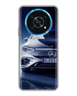 Чехол для Huawei Honor Magic 6 Lite 5G с картинкой «Mercedes EQ — будущее»