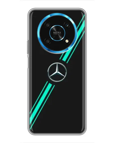 Чехол для Huawei Honor Magic 6 Lite 5G с картинкой «Спортивные линии Mercedes» Чехол для Huawei Honor Magic 6 Lite 5G с картинкой «Спортивные линии Mercedes»