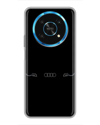 Чехол для Huawei Honor Magic 6 Lite 5G с картинкой «Audi — световой подпись»