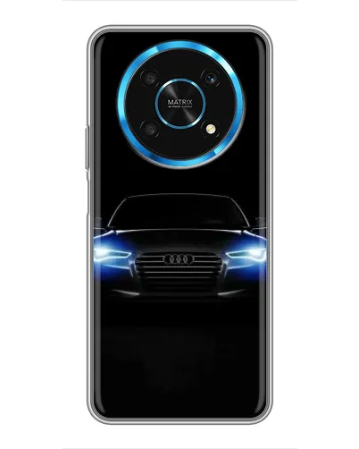 Чехол для Huawei Honor Magic 6 Lite 5G с картинкой «Audi в неоне»