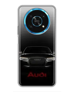 Чохол для Huawei Honor Magic 6 Lite 5G з картинкою «Audi — градієнтний контур»
