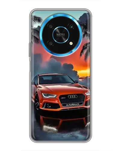 Чехол для Huawei Honor Magic 6 Lite 5G с картинкой «Audi — закат»