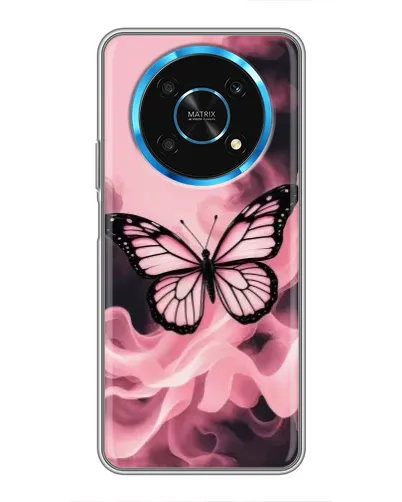 Чехол для Huawei Honor Magic 6 Lite 5G с картинкой «Бабочка в дыму»