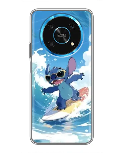 Чехол для Huawei Honor Magic 6 Lite 5G с картинкой «Стич на волне»